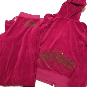 Juicy Couture Women’s Velour Track suit